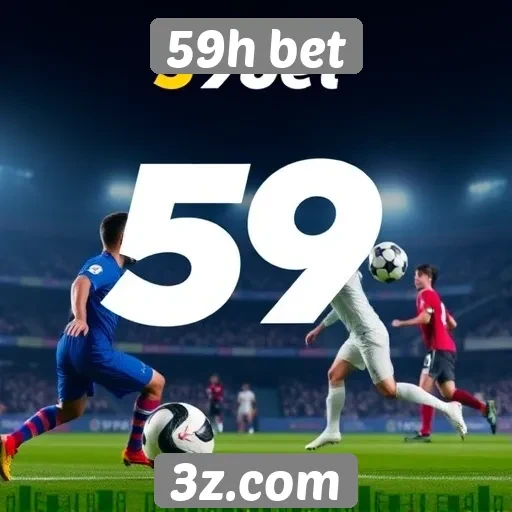 Comparação das odds em diferentes jogos na 59h bet